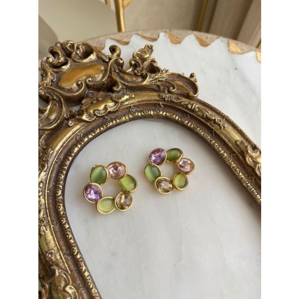 Boucles D'oreilles rétro