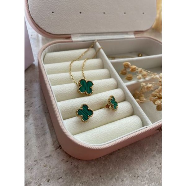 Parrure Trèfles Vert