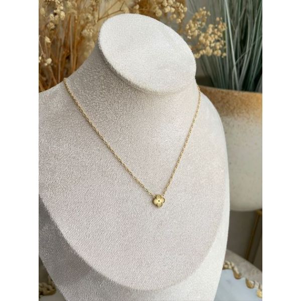 Collier Trèfle Doré