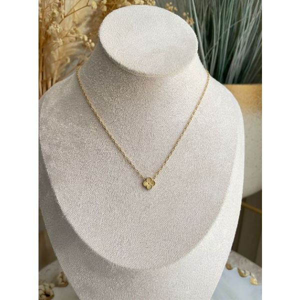 Collier Trèfle Doré
