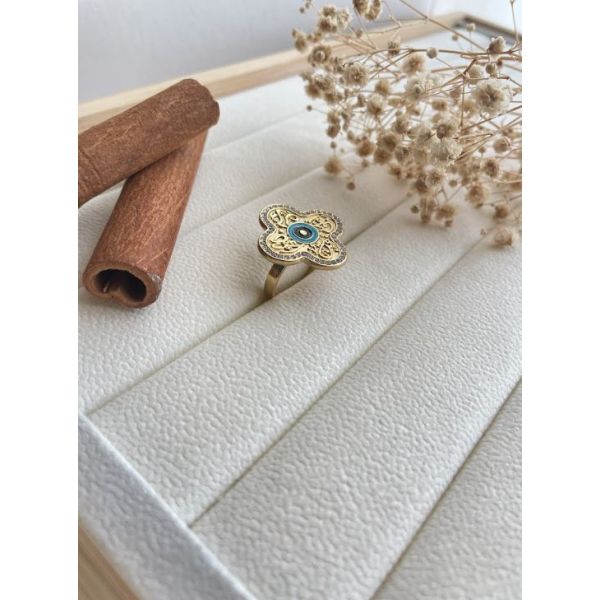 Bague Korean Forme trèfle