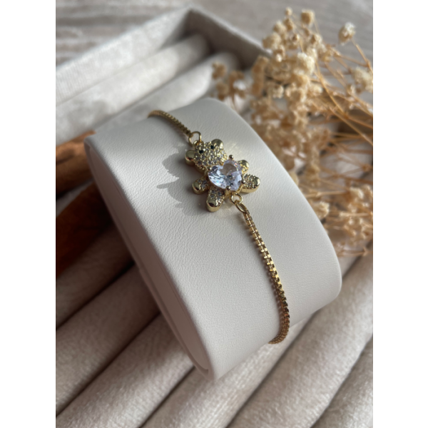 Bracelet Dabdoub avec Pierre Coeur