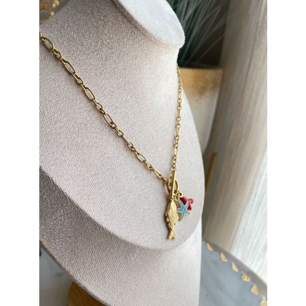Collier Corail D'été