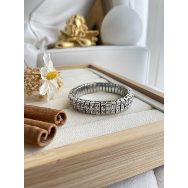 Gourmette Vintage argent