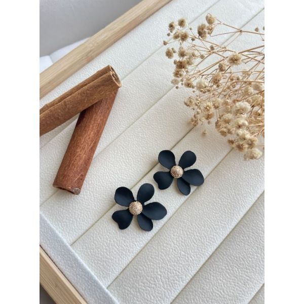 Fleure Cinq Feuilles Noire