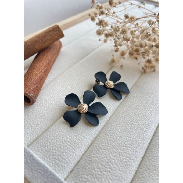 Fleure Cinq Feuilles Noire