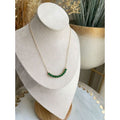 Collier Pierres Verte