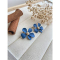 Fleure Cinq Feuilles Bleue
