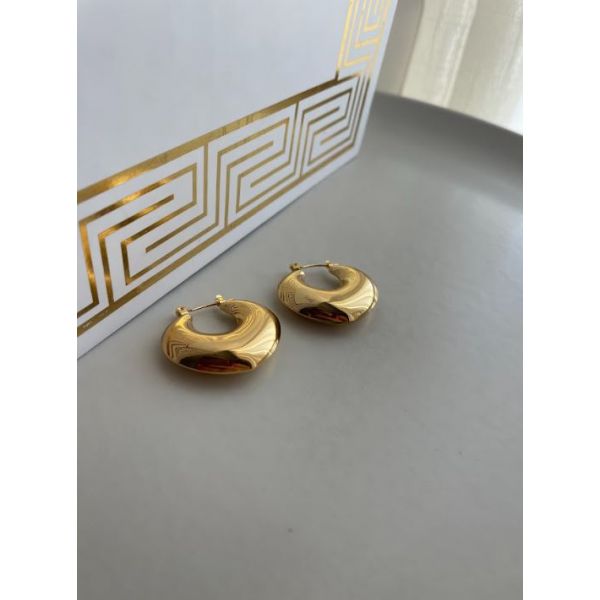 Mini boucles losange