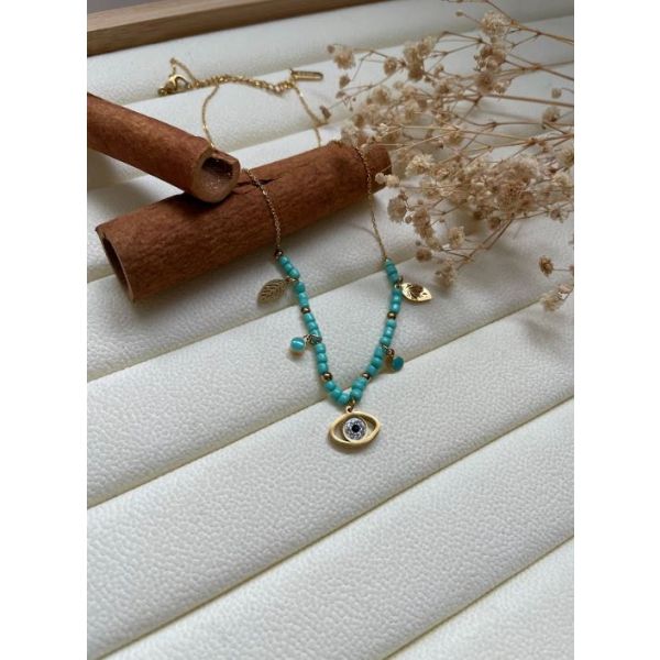 Collier Ain blue ciel