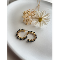 Créole avec strass Noir