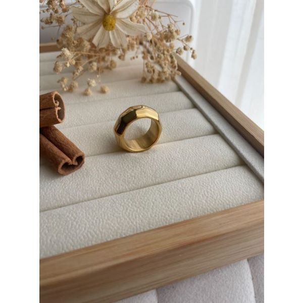 Bague jonc Bombé
