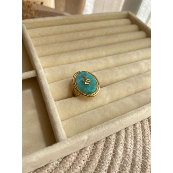 Bague Serpent Turquoise