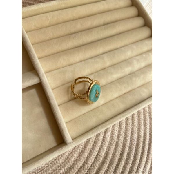 Bague Serpent Turquoise