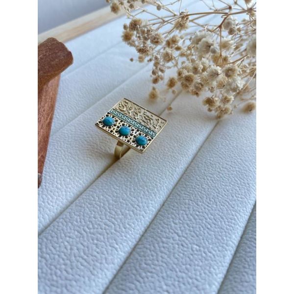 Bague Douâa Forme Carré