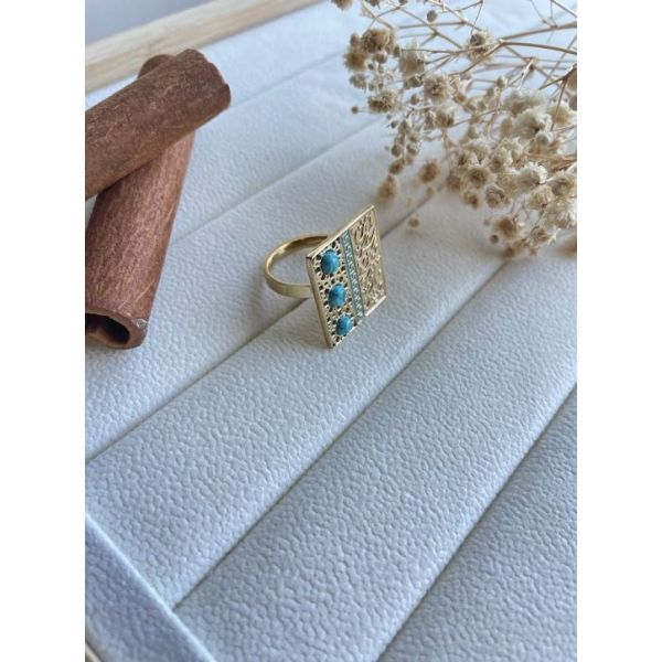 Bague Douâa Forme Carré