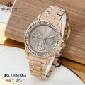 Montre Bigotti Rose Gold Fond Gris