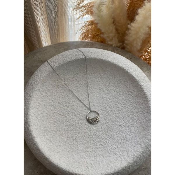 Collier Argent avec des petits motifs