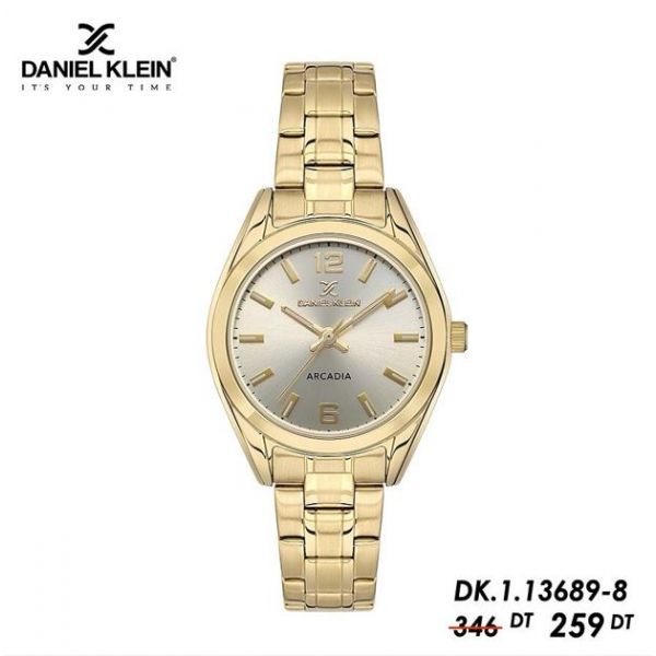 Montre Daniel Klein Doré