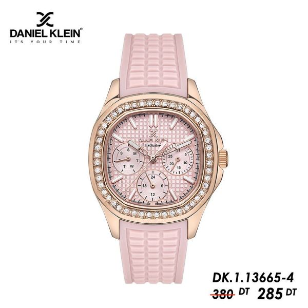 Montre Daniel Klein Rose & Doré