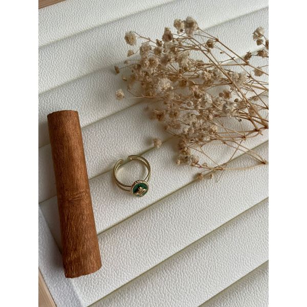 Bague serpent Vert
