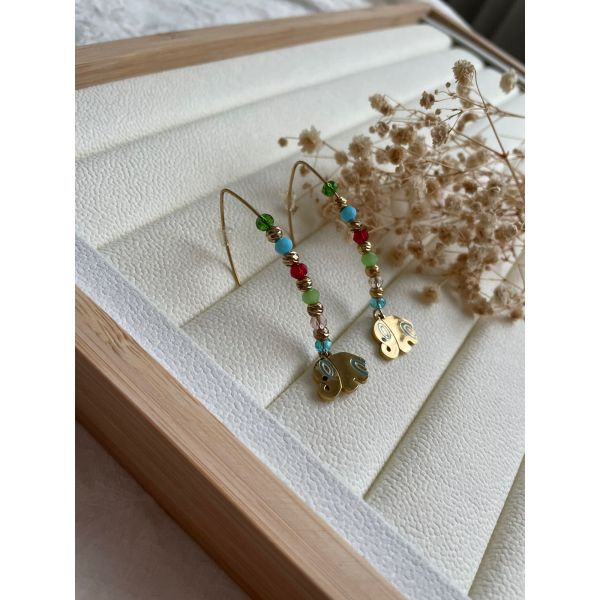 Boucle d'oreille Eléphant