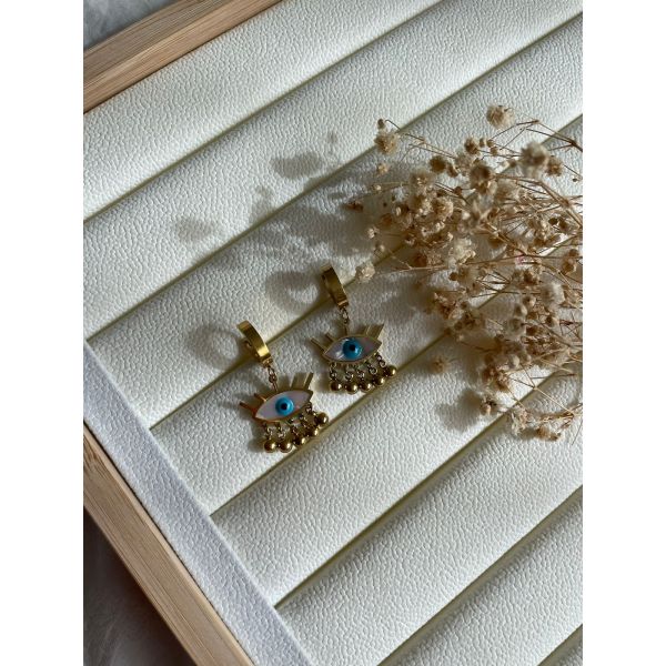 Boucle d'oreille Turkish Eye