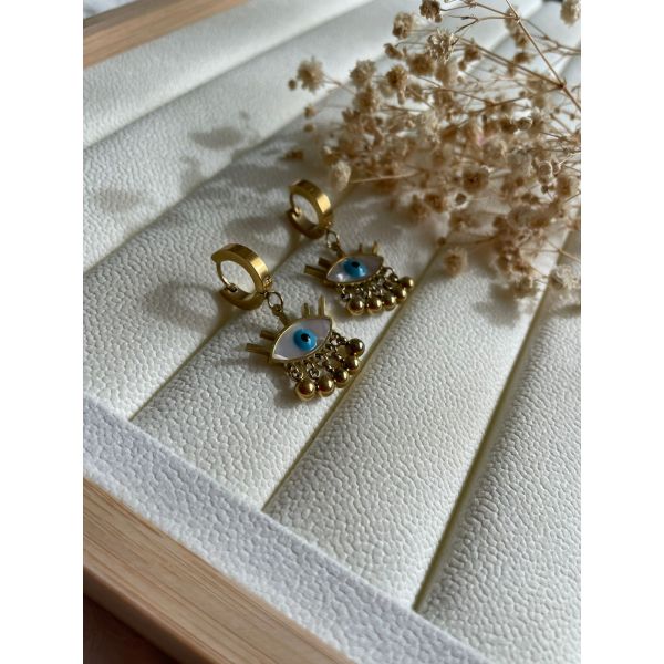 Boucle d'oreille Turkish Eye