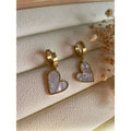 Boucle d'oreille The White