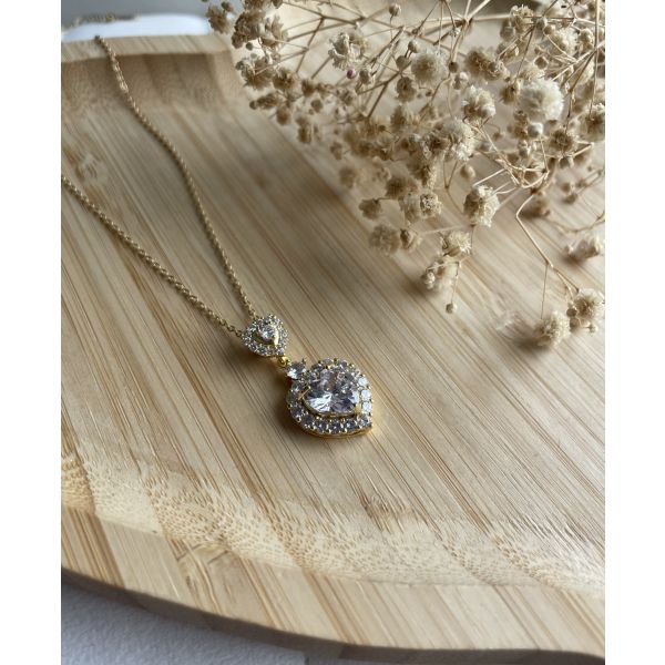 Collier Cœur Diamantine