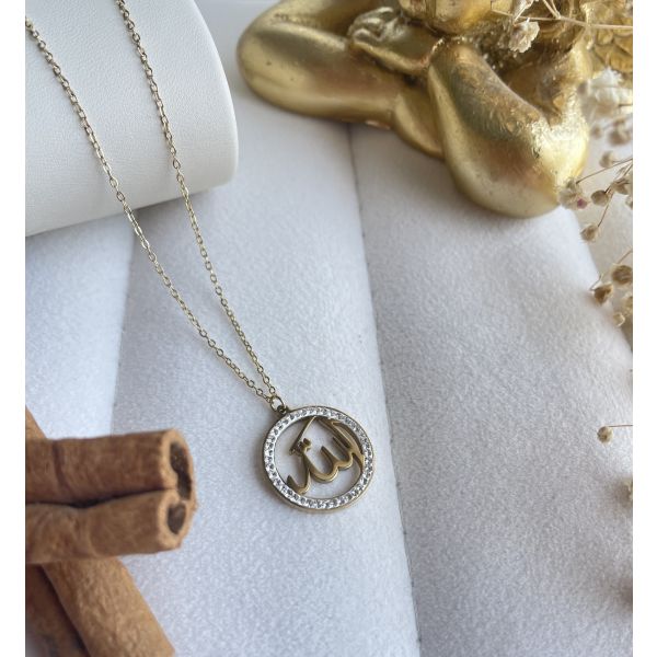 Collier Allah Diamant