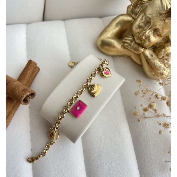 Bracelet Fétiche Rose