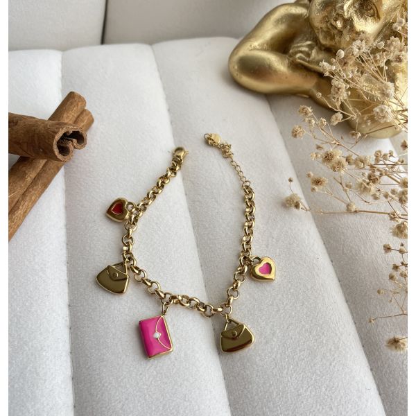 Bracelet Fétiche Rose