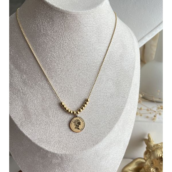 Collier Lyra Boules