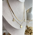 Collier Double Elephant