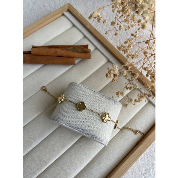 Bracelet petit trèfles