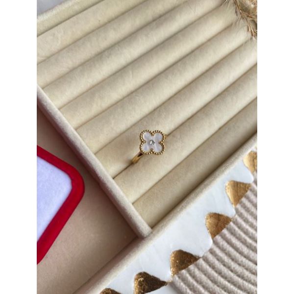 Bague Van Cleef Blanc