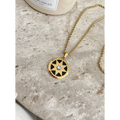 Collier 65CM Soleil Noir