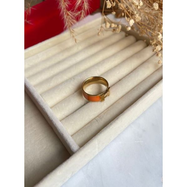 Bague Hermès Orange