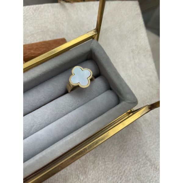 Bague trefle van cleef on sale