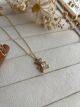 Collier Nounours avec strass