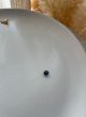 Collier Fil transparent Strass Bleu