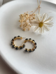 Créole avec strass Noir