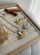 Parure Eventail avec cristal Argent