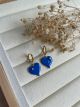 BOUCLES D’OREILLES AIN BLEU