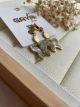 BOUCLES D’OREILLES PAPILLON EN BLANC
