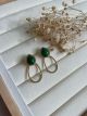 BOUCLE D'OREILLE GREEN