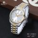 Montre Bigotti Argent & Doré